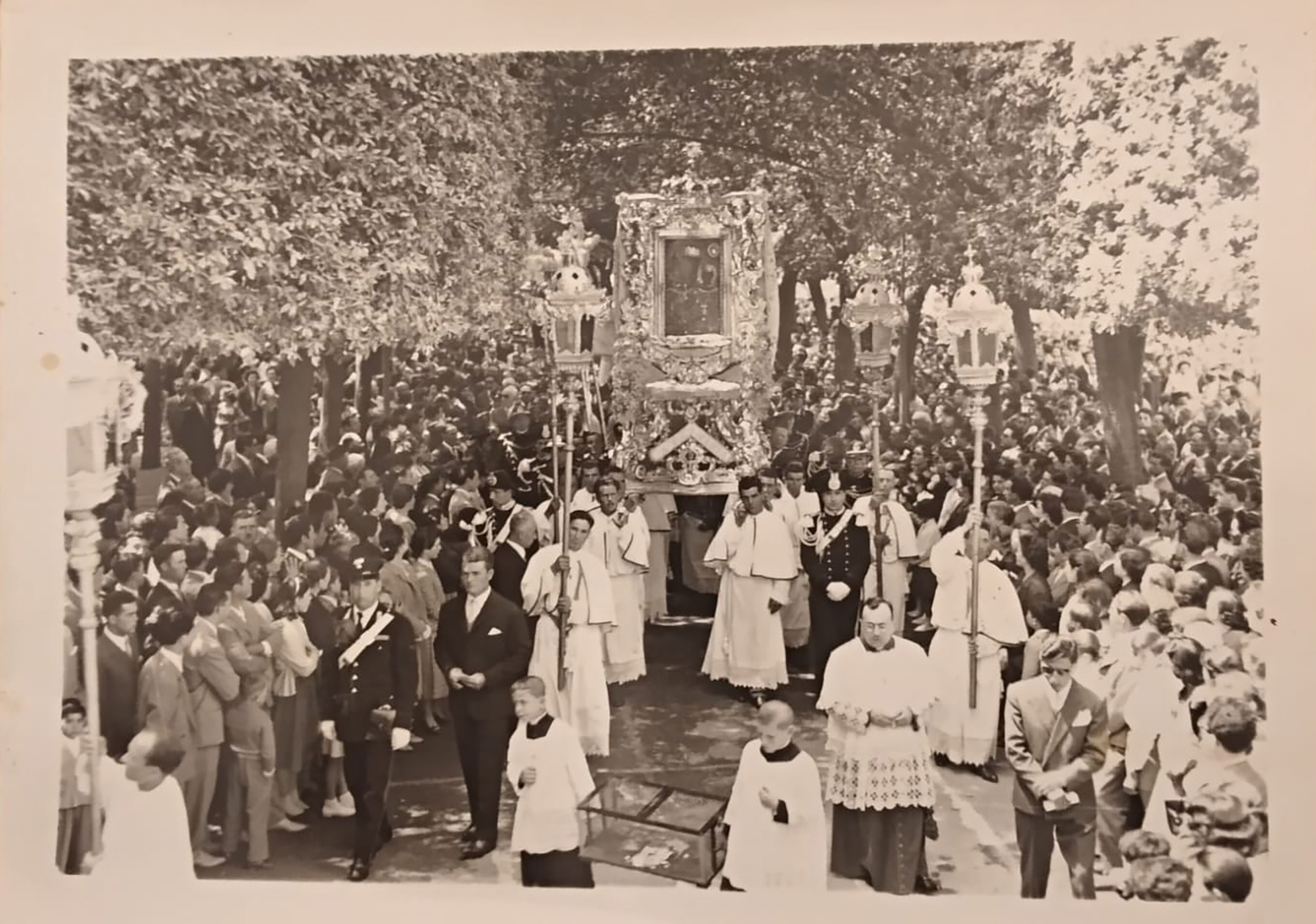 Processione Villa Garibaldi anni '60