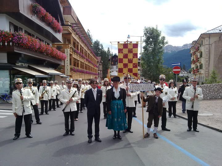 Agosto 2010 - Raduno Cortina d'Ampezzo - Festa de ra Bandes.