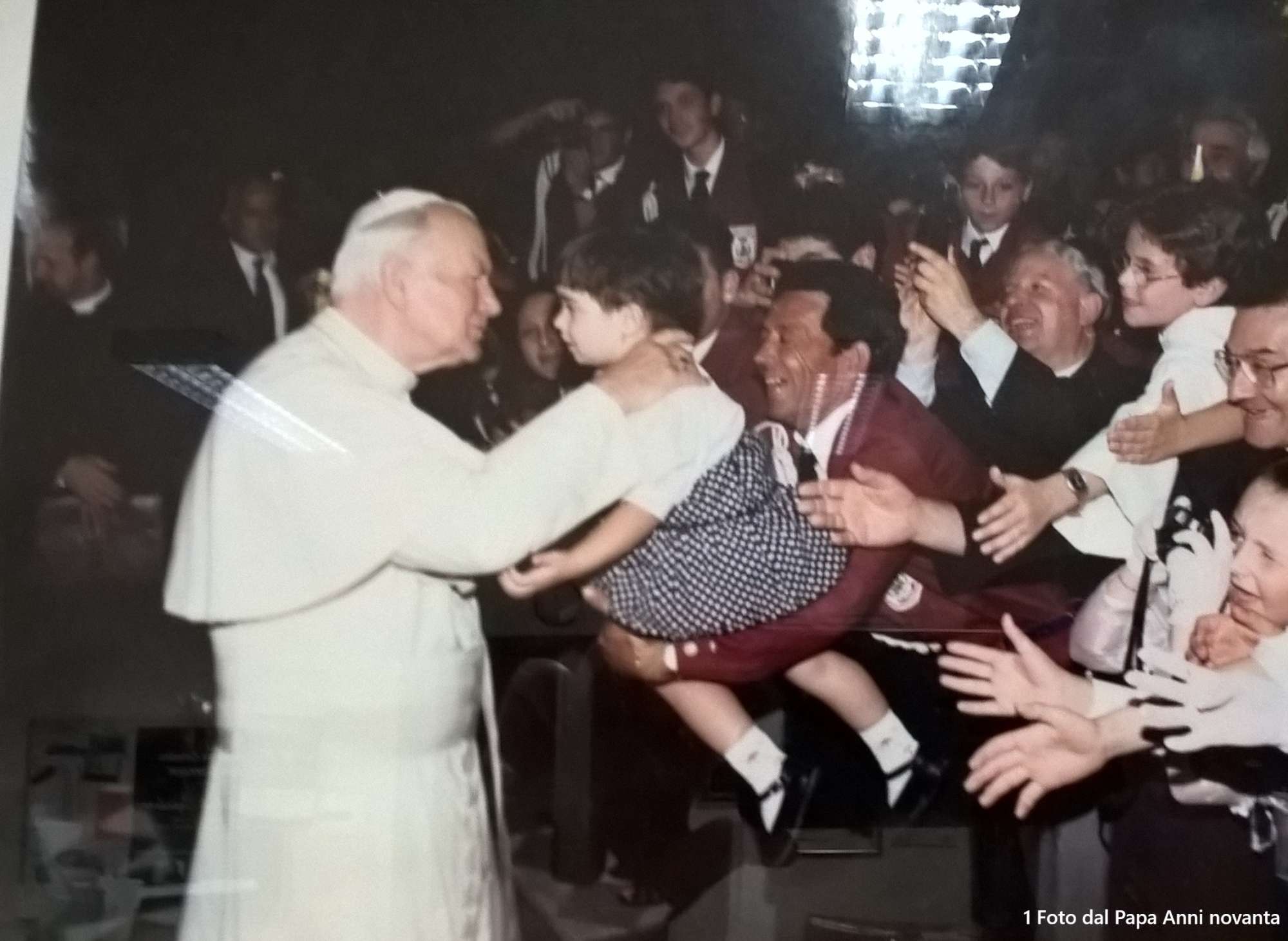 Anni 90 - Incontro con Papa Giovanni Paolo II