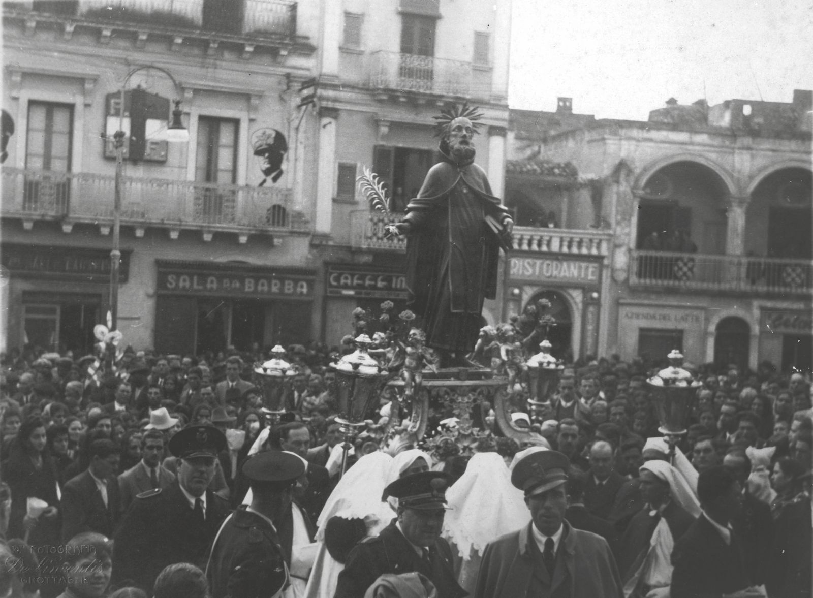 Festa Patronale S. Ciro, foto storica